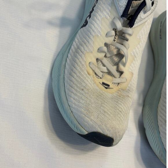 Hoka One One Solimar Womens 9 B White Athleisure Lightweight Running Shoes - Picture 3 of 15